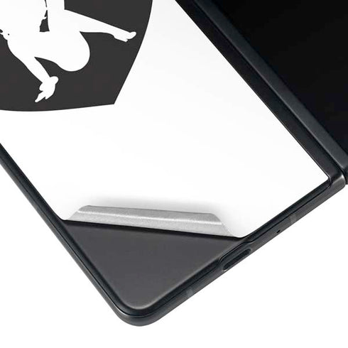 Betty Boop BW Galaxy Z Fold3 5G Skin