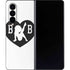 Betty Boop BW Galaxy Z Fold4 5G Skin