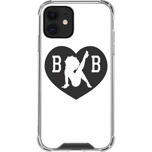 Betty Boop BW iPhone 12 Mini Clear Case