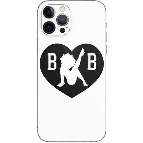 Betty Boop BW iPhone 12 Pro Skin