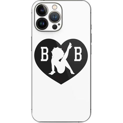 Betty Boop BW iPhone 13 Pro Max Skin