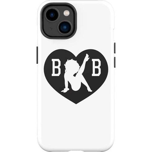 Betty Boop BW iPhone 14 Plus Impact Case