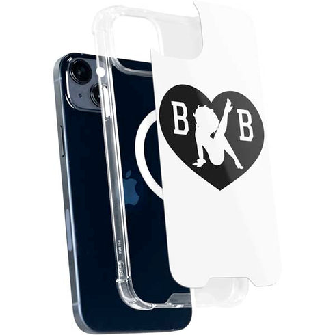 Betty Boop BW iPhone 15 Plus MagSafe Case