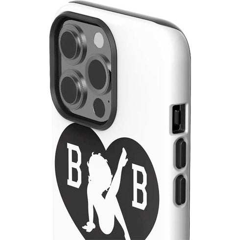 Betty Boop BW iPhone 15 Pro Impact Case