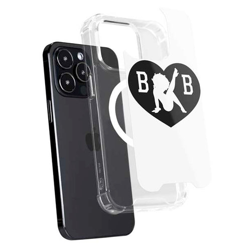 Betty Boop BW iPhone 15 Pro MagSafe Case