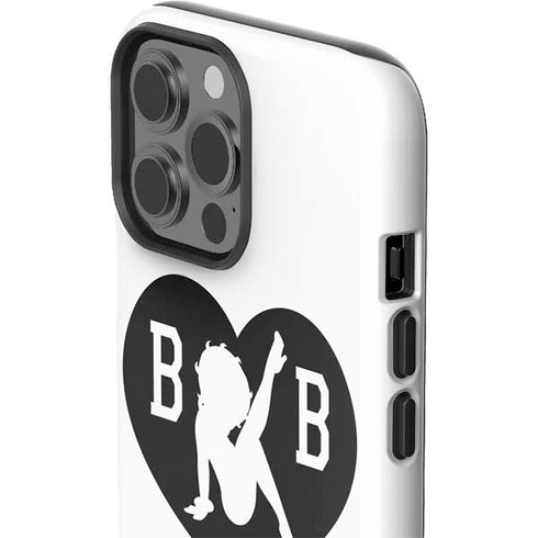 Betty Boop BW iPhone 15 Pro Max Impact Case