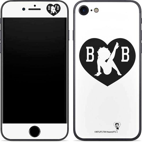Betty Boop BW iPhone 8 Skin