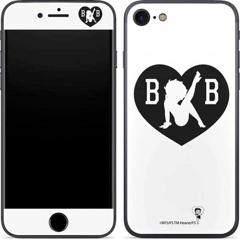 Betty Boop BW iPhone SE (2nd & 3rd Gen) Skin