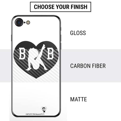 Betty Boop BW iPhone SE (2nd & 3rd Gen) Skin