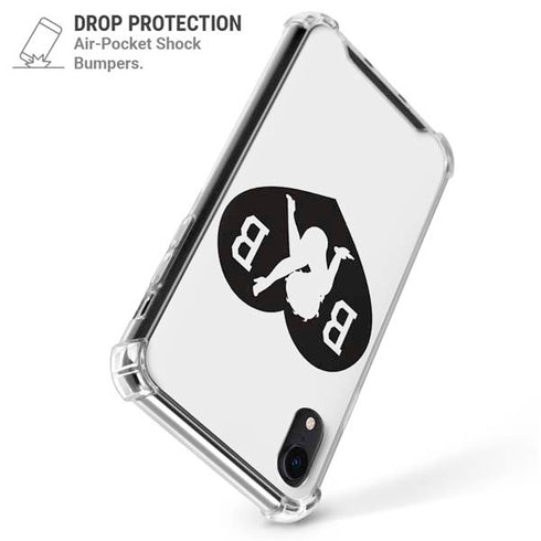Betty Boop BW iPhone XR Clear Case
