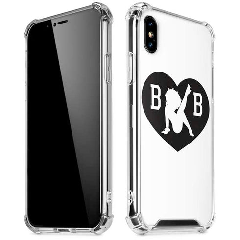 Betty Boop BW iPhone XS Max Clear Case