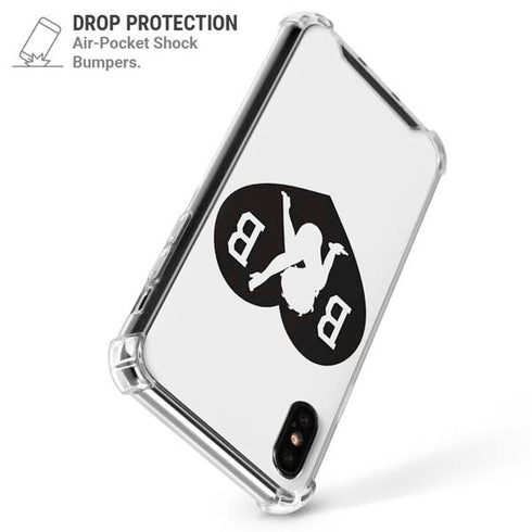 Betty Boop BW iPhone XS Max Clear Case