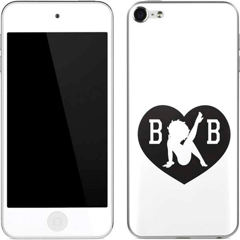 Betty Boop BW Apple iPod Skin