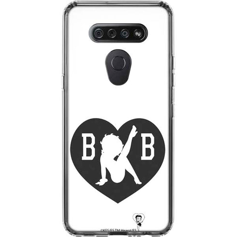 Betty Boop BW LG K51/Q51 Clear Case