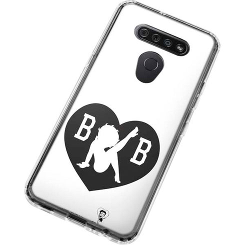 Betty Boop BW LG K51/Q51 Clear Case