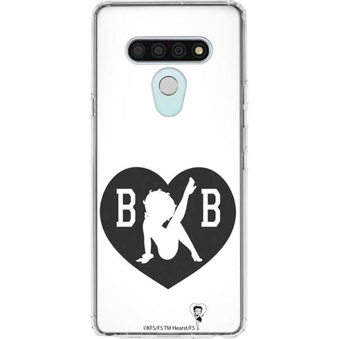 Betty Boop BW LG Stylo 6 Clear Case