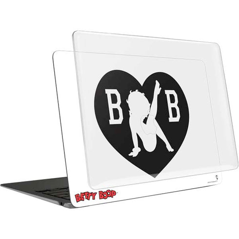 Betty Boop BW MacBook Air 13in (2020) Case plus Skin