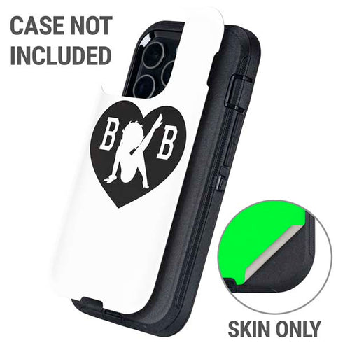 Betty Boop BW Otterbox Defender iPhone Skin