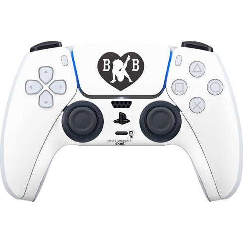 Betty Boop BW PS5 Controller Skin