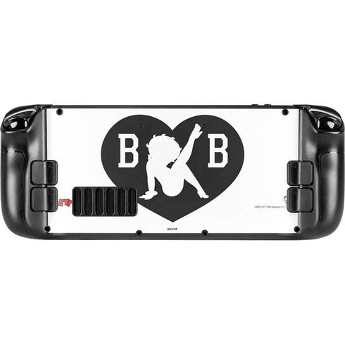 Betty Boop BW Steam Deck Handheld Gaming Computer Skin