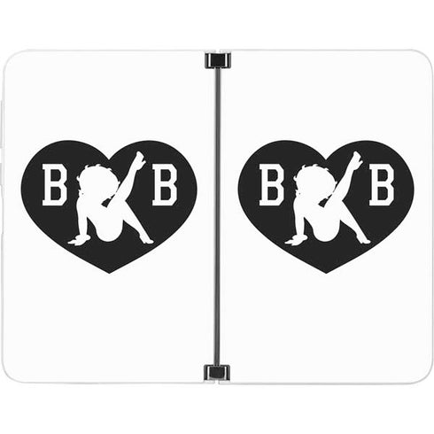 Betty Boop BW Surface Duo Skin