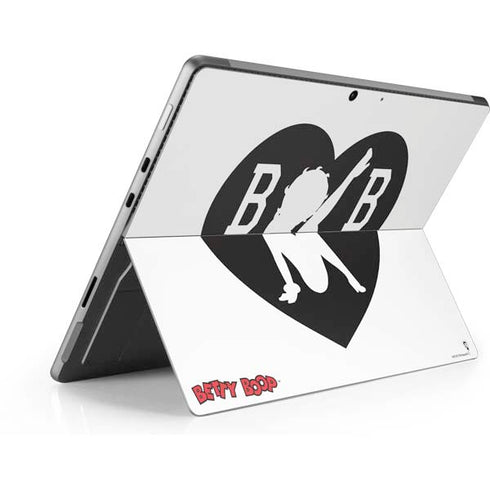 Betty Boop BW Surface Pro 9 Skin