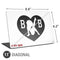Betty Boop BW Universal Laptop 11in (8.8 x 6.2in) Skin