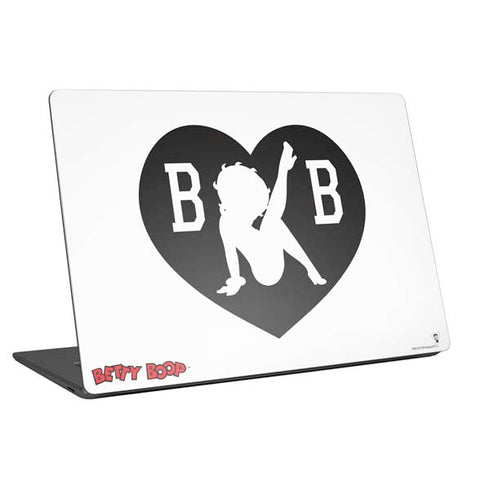 Betty Boop BW Universal Laptop 12in (9.8 x 6.8in) Skin