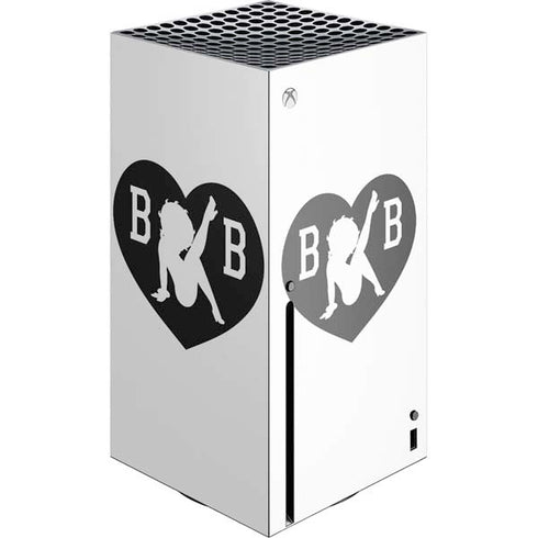 Betty Boop BW Xbox Series X Console Skin