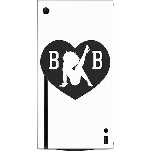 Betty Boop BW Xbox Series X Console Skin