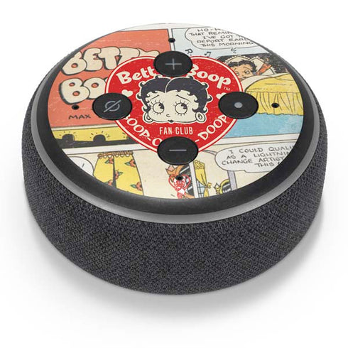 Betty Boop Comic Strip Amazon Echo Dot Skin