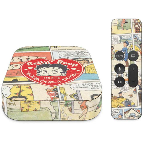 Betty Boop Comic Strip Apple TV Skin