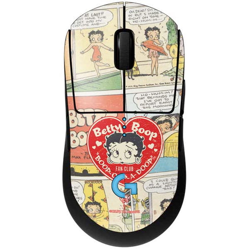 Betty Boop Comic Strip G Pro Wireless Gaming Mouse Skin