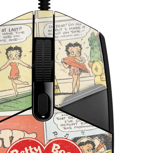 Betty Boop Comic Strip G203 Prodigy RGB Wired Gaming Mouse Skin