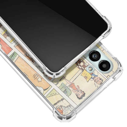 Betty Boop Comic Strip Galaxy A13 5G Clear Case