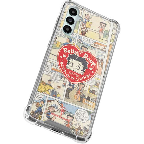 Betty Boop Comic Strip Galaxy A15 5G Clear Case