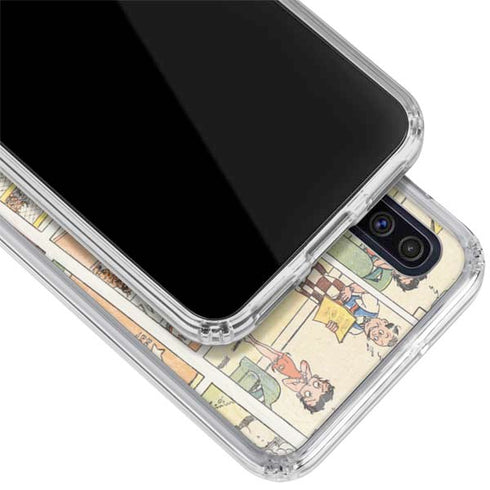 Betty Boop Comic Strip Galaxy A50 Clear Case