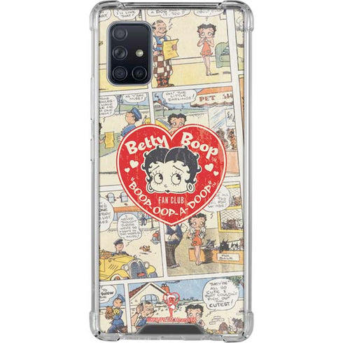 Betty Boop Comic Strip Galaxy A51 5G Clear Case