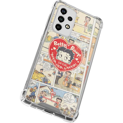 Betty Boop Comic Strip Galaxy A53 5G Clear Case