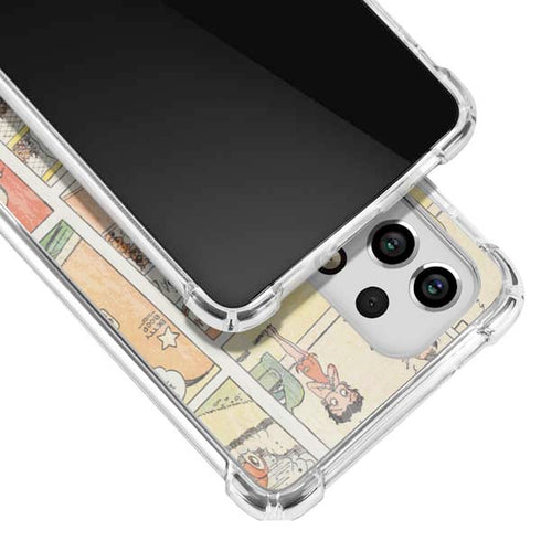 Betty Boop Comic Strip Galaxy A53 5G Clear Case