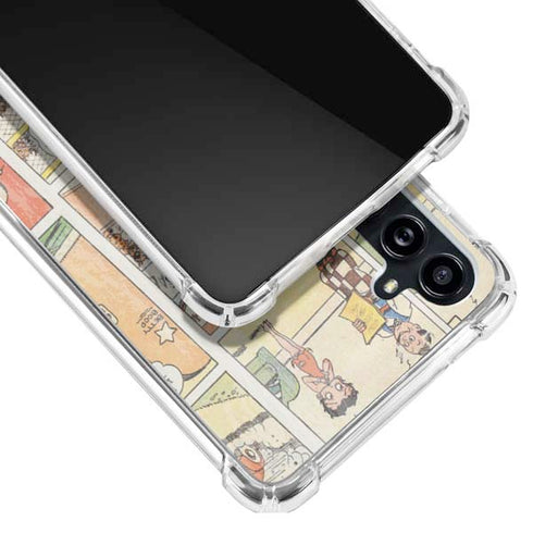 Betty Boop Comic Strip Galaxy A54 5G Clear Case