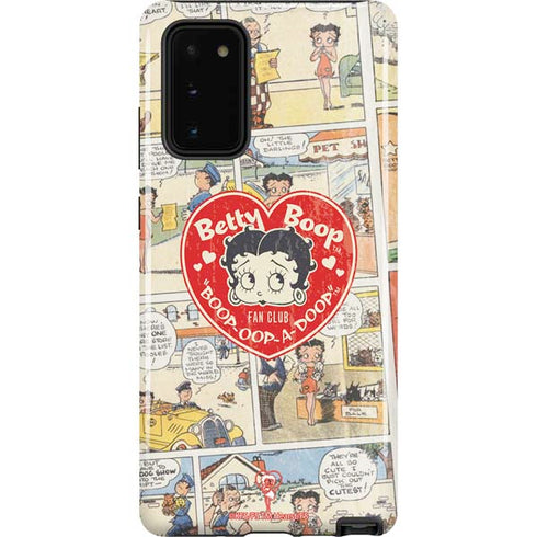 Betty Boop Comic Strip Galaxy Note20 5G Pro Case