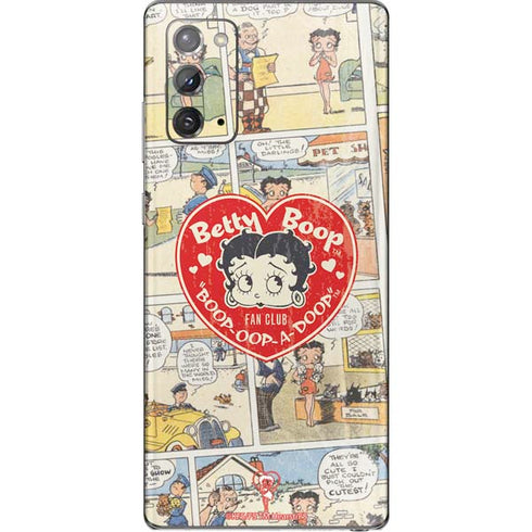 Betty Boop Comic Strip Galaxy Note20 5G Skin