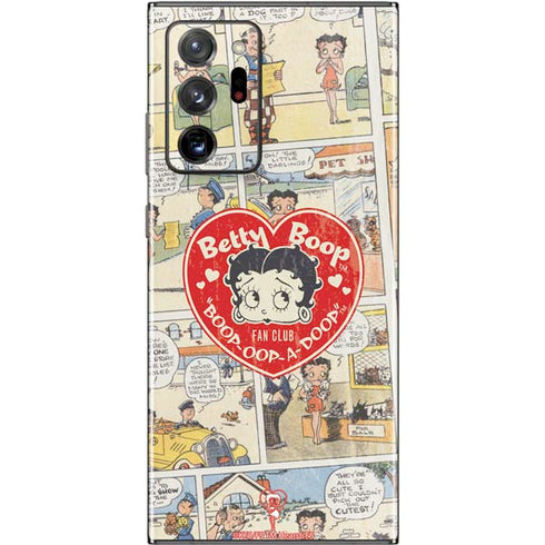 Betty Boop Comic Strip Galaxy Note20 Ultra 5G Skin
