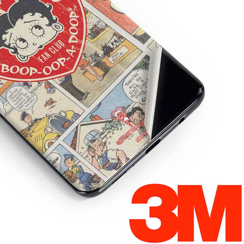 Betty Boop Comic Strip Galaxy S10 Plus Skin