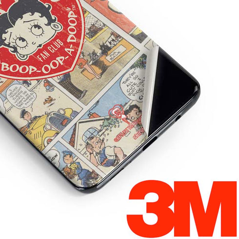 Betty Boop Comic Strip Galaxy S10 Skin