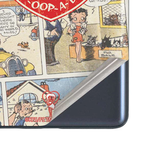 Betty Boop Comic Strip Galaxy S20 Fan Edition Skin