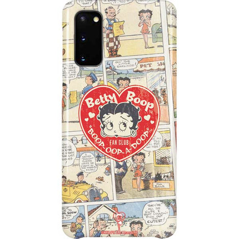 Betty Boop Comic Strip Galaxy S20 Lite Case