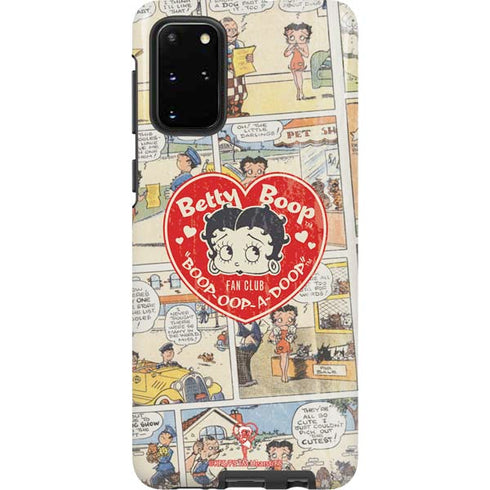 Betty Boop Comic Strip Galaxy S20 Plus Pro Case
