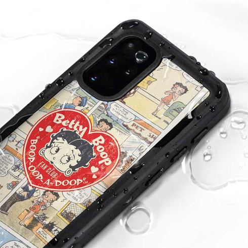 Betty Boop Comic Strip Galaxy S20 Plus Waterproof Case